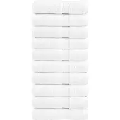 vidaXL Essuie-mains de qualité supérieure SOLUND 10 pcs blanc 600 g/m²