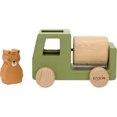 Melissa & Doug Kit roulotte de chantier en bois avec animaux (MQ3)