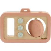 Trixie Caméra en bois pour bébé avec silicone - Mrs. Cat - Jouets éducatifs pour bébés