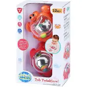 Playgo Tub Twinklers - crabe et pieuvre, 2 pcs.