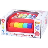 Playgo Piano et xylophone 2en1