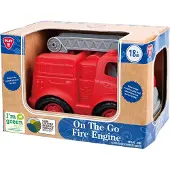 Playgo Play biobased Camion de pompiers Jouet rouge écologique pour enfants