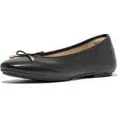 FitFlop Delicato Bow Soft Ballet Pumps Noir EU 40 Femme