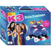 K3 Filles, Patins à roulettes, K3 Patins à roulettes Rainbow, pointures 34-37 (35), Bleu