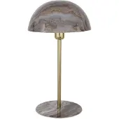 Safaary Lampe de table Oriental Gris Marbre Champignon Ø 26 x 48cm