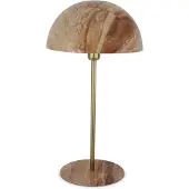 Safaary Lampe de table Oriental Marbre Marron Champignon Ø 31 x 59cm