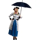 MOM Costume De Femme Nanny Magique
