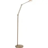 Artdelight Lampe de lecture classique Palermo bronze antique