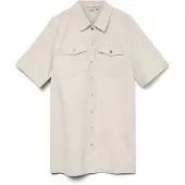 Vero Moda Robe-chemise 'FENJA' beige