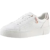 Tamaris Baskets basses or / blanc