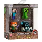 Minecraft - Pack de 4 figurines nano