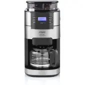 Arzum AR3092 Brewtime Fresh Grind Cafetière filtre avec moulin à café