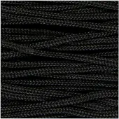 Creativ Company Cordon de macramé noir, 8m