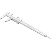 Dasqua 1120-3115 Pied à coulisse monobloc 150 mm acier inoxydable (15 cm)