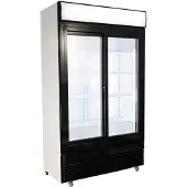 CombiSteel Réfrigérateur à portes coulissantes en verre Bez-750 Sl