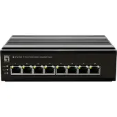 LevelOne IFS-0801 LevelOne Switch 8 Port FE IFS-0801 Rail DIN, -30°C à 65°C
