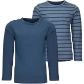 Minymo T-Shirt marine / bleu-gris