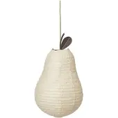 Ferm Living Abat-jour - Pear - 37x62,7 cm - Natural - - UneTaille - Lampe