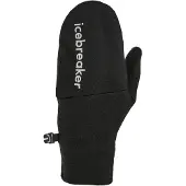 Icebreaker Merino Sierra Convertible Mittens Noir S
