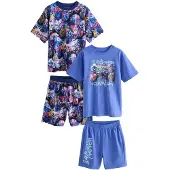 Next Pyjama bleu / mélange de couleurs