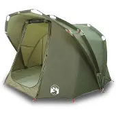 vidaXL Tente de pêche 4 personnes vert olive étanche