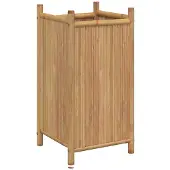 vidaXL Jardinière 40x40x80 cm bambou