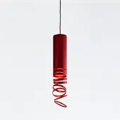 Artemide Decomposé Light Suspension Red