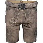 Spieth & Wensky Pantalon folklorique 'Farchant' marron