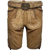 Krüger Collection Pantalon folklorique '963569' beige / marron