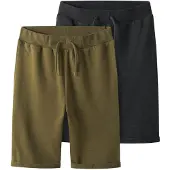 TWO SOON Pantalon bleu marine / olive