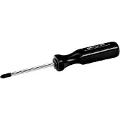 Bahco Screwdriver For Slotted And Phillips Screws With Reversible Shaft And Plastic Grip Ph2x80 Mm Argenté