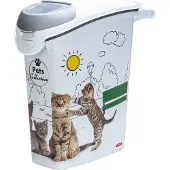 Curver PetLife Conteneur de stockage des déchets 10kg (23l)