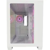 LC-Power Geh Midi Gaming 807W-ON Stormwatch_X,Weiß,4 Lüfter