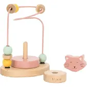 Trixie Cadre en bois pour perles - Jouet éducatif Mrs. Cat - bois