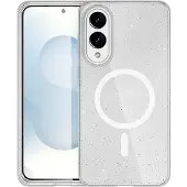 IMoshion Coque Pailletée avec MagSafe Samsung Galaxy S25 Edge - Transparent