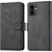 IMoshion Étui de télephone portefeuille de luxe pour Oppo Reno 13 - Noir