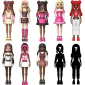 Roblox Dress To Impress Mystery Minipoupée