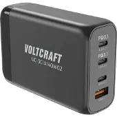 Voltcraft UC-3C1A140W02 Adaptateur secteur AC/DC de bureau et prise de courant intérieur USB-A USB-C (VC-16619010)