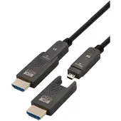 MaxTrack 2en1 (20 m), Câble vidéo, Noir