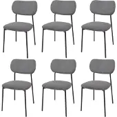 MCW Chaise de salle à manger -O26 (lot de 6)