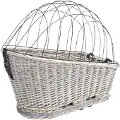 Trixie panier pour vélo avec grille pour porte-bagages 35x49x55cm chien