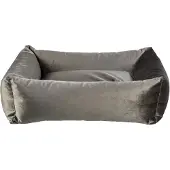 Trixie Panier pour chien Malia, forme angulaire, gris foncé, fabriqué à partir de matériaux recyclés