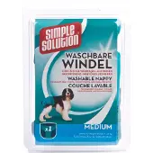 Simple Solution Couche Lavable Pour Chien - Taille Moyenne - 92009