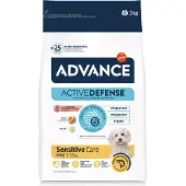 Advance Canine Adult Sensitive Mini Salmon Dog Food 3kg Clair 3kg