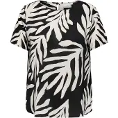 ONLY Chemisier 'CARVica' noir / blanc