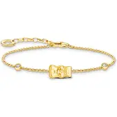 Thomas Sabo Armband mit HARIBO Goldbär und Steinen vergoldet