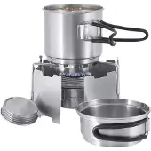 Tatonka alcohol burner set - réchaud alcool 2014 camping gaz alcool