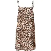 Vero Moda Robe 'VMEASY JOY' beige foncé / marron / noir