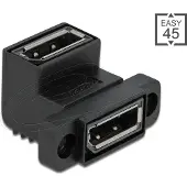 DeLOCK Easy 45 - Module à verrouillage - DP - Noir
