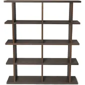 Ferm Living Kona Bibliothèque 2x4 Dark Stained